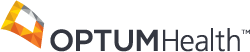 The image shows a logo with text, which includes an abstract design resembling a stylized letter O with a partial circle on its left side, followed by the word Optimum in uppercase letters, and below that, the word HEALTH in smaller uppercase letters. There is also a tagline or slogan beneath the main text, which appears to be a placeholder text commonly known as lorem ipsum, used to demonstrate the visual form of a document or typeface without relying on meaningful content. The logo is set against a neutral background and has a professional appearance.